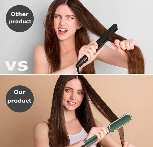 Hair straightning Brush