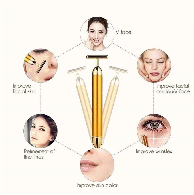24K Electric Face Roller