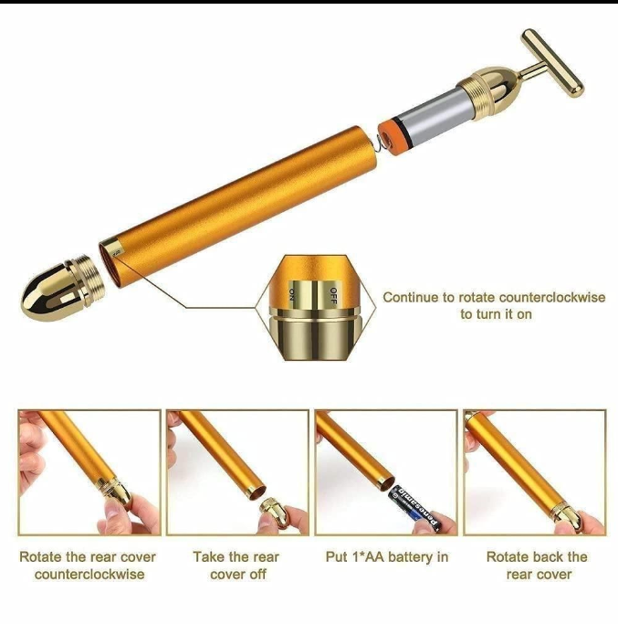 24K Electric Face Roller